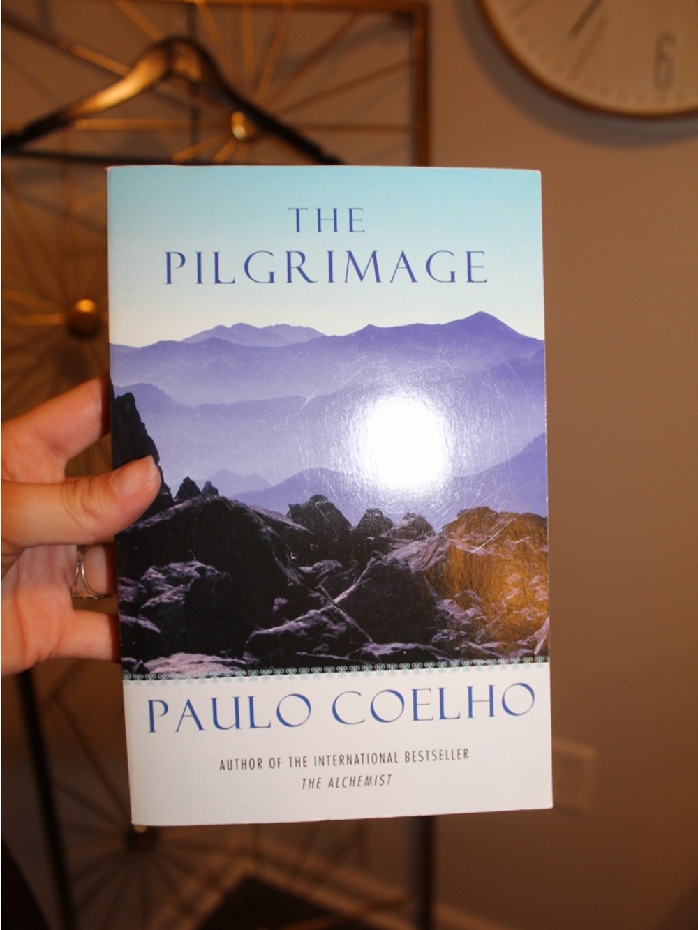 The Pilgrimage by Paulo Coelho - Purple Mountain Cover